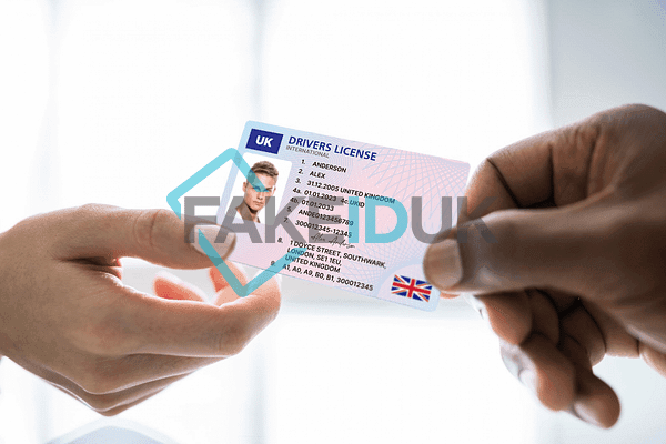 Classic UK Drivers License